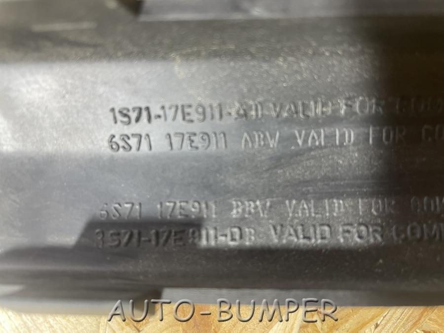 Ford Mondeo 3 Молдинг заднего бампера центральный 1434020, 6S7117E911AB, 1S7117E911